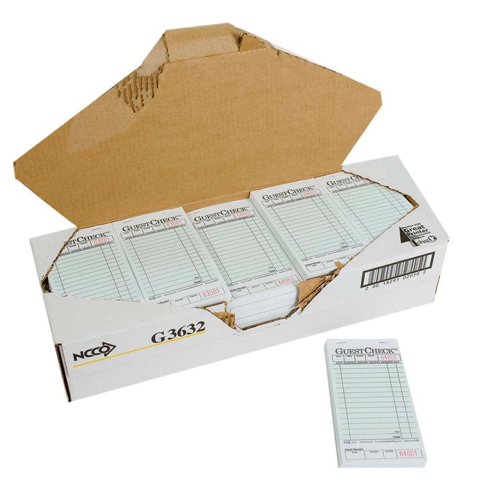 National Checking Guest Check Board-2500 Each-1/Case