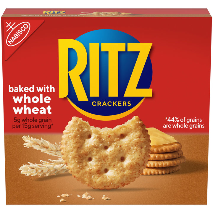 Ritz Nabisco Whole Wheat Crackers-12.9 oz.-12/Case