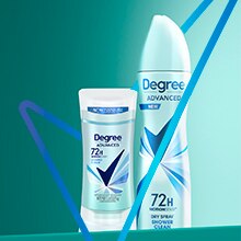 Degree Motion Sense Shower Clean Dry Spray 48 Hour Aerosol Anti-Perspirant-3.8 oz.-3/Box-4/Case