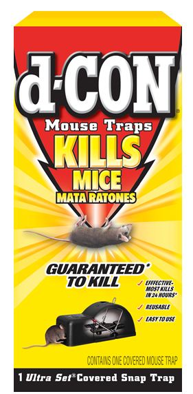 D-Con Mouse Traps Ultra Covered-6 Each