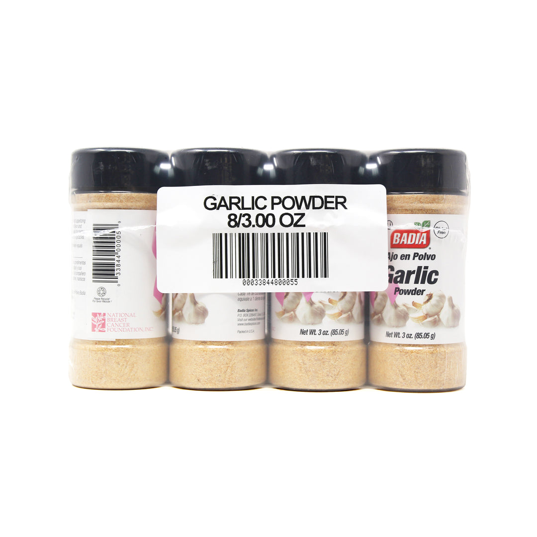 Badia Garlic Powder-3 oz.-8/Case