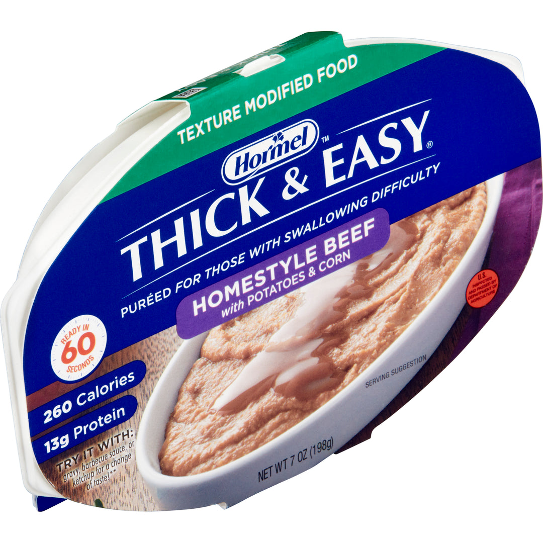 Thick & Easy Puree Homestyle Beef With Potatoes & Corn-7 oz.-7/Case