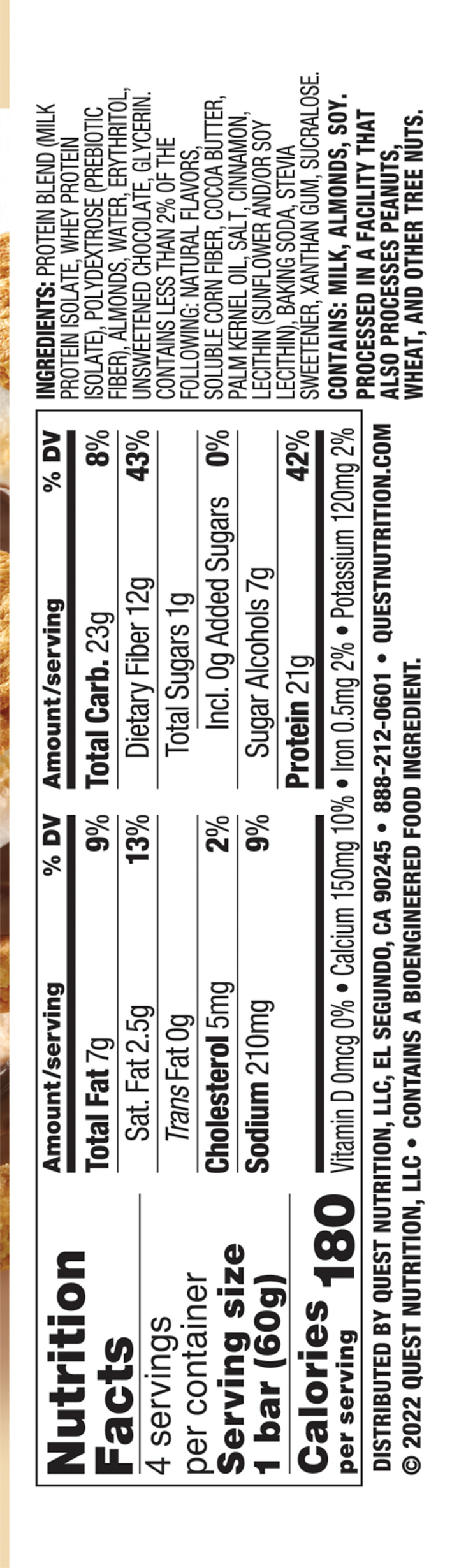 Quest S'more Bar-2.12 oz.-12/Box-12/Case