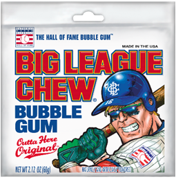 Big League Chew Original Pouch-2.12 oz.-12/Box-9/Case