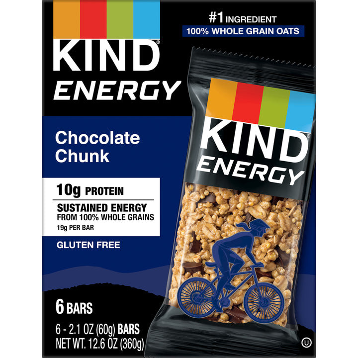 Kind Snacks Energy Chocolate Chunk Bar-12.7 oz.-5/Case