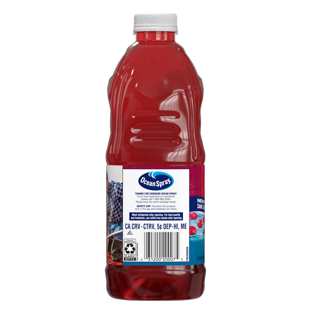 Ocean Spray Original Cranberry Juice Cocktail-64 fl oz.-8/Case