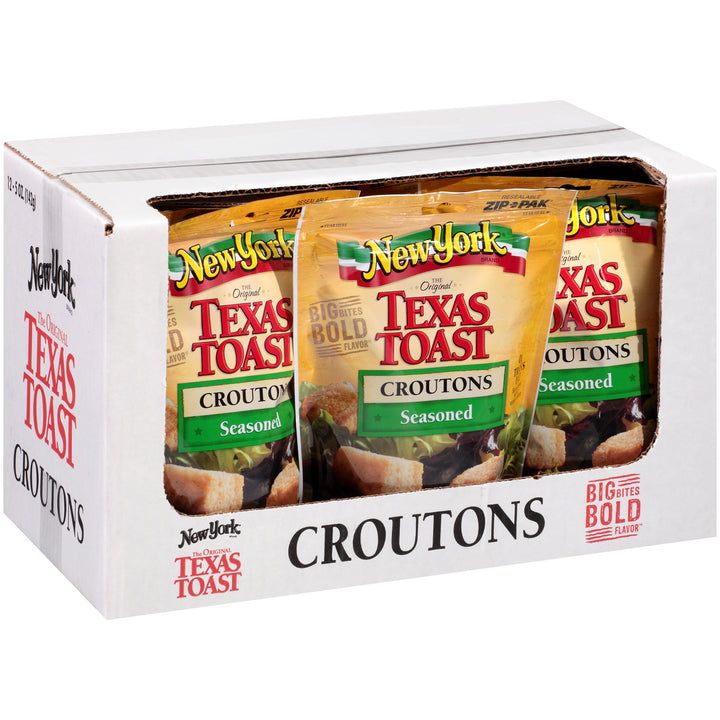 New York Texas Toast Crouton Bag-5 oz.-12/Case