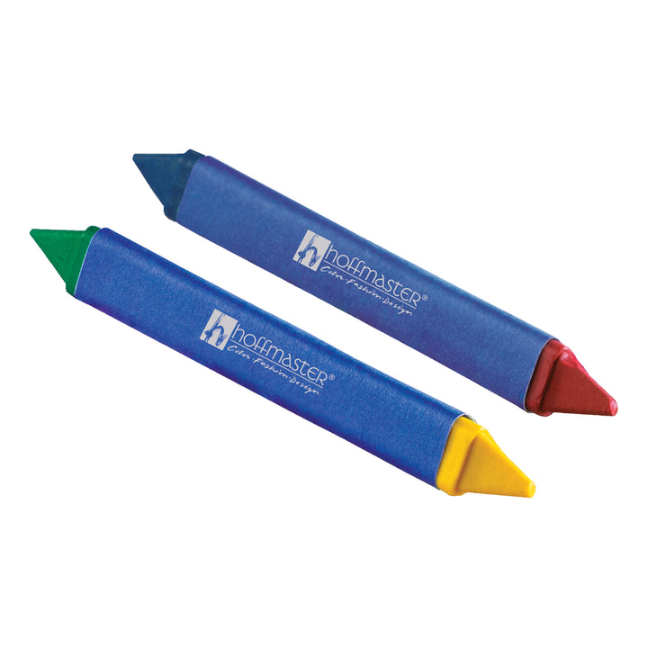 Hoffmaster Triangular Double Tipped Red/Blue Yellow/Green Crayon-2 Each-500/Case