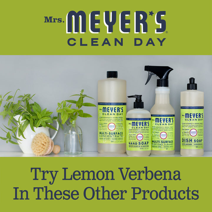 Mrs Meyers Clean Day Liquid Dish Lemon Verbena-16 fl oz.-6/Case