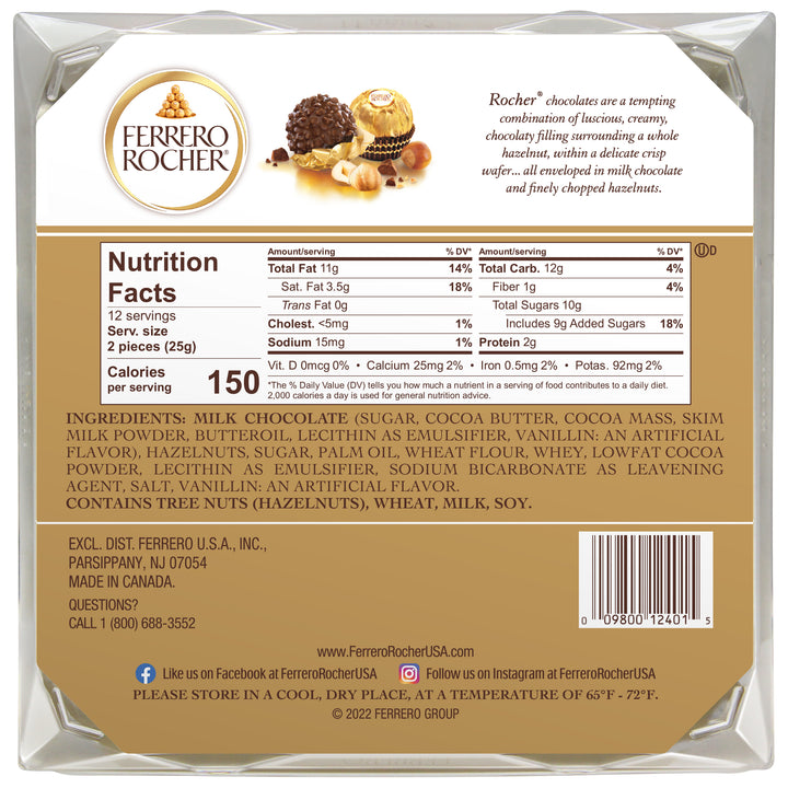 Rocher Candy Rocher 24 Piece Diamond-10.6 oz.-6/Case