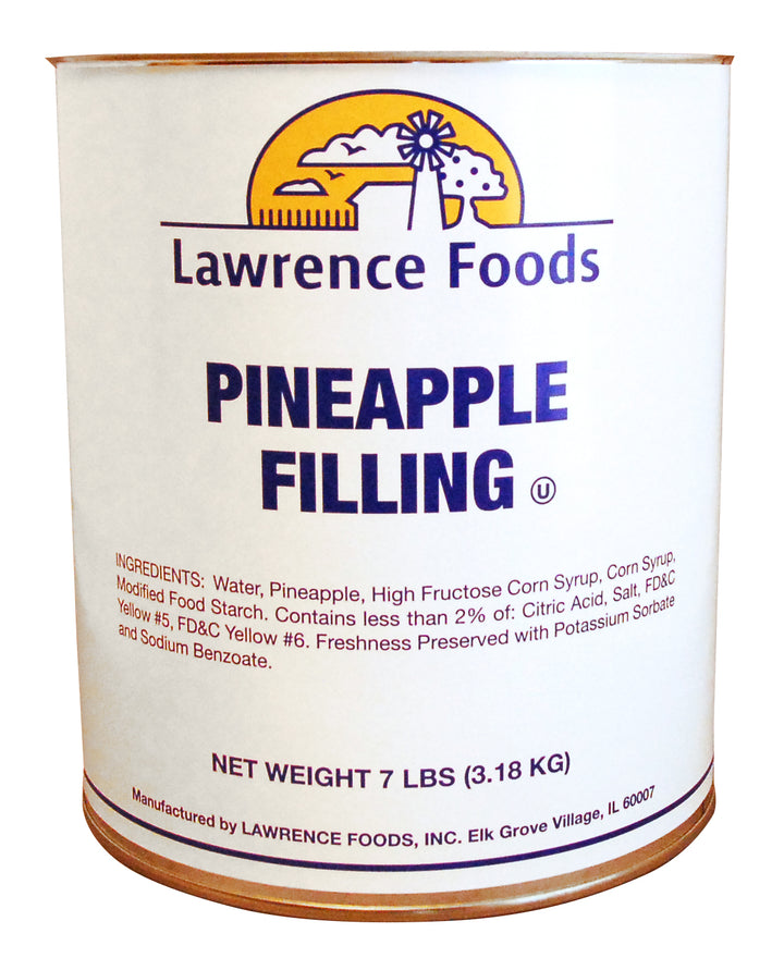 Lawrence Foods Inner Lock Lid Whole Pineapple-7 lb.-6/Case