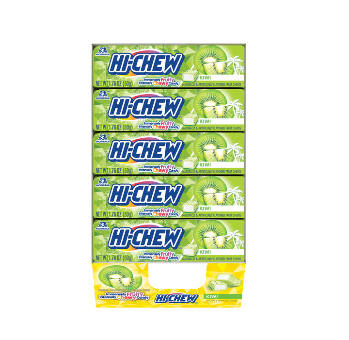 Hi-Chew Kiwi Stick Singles-1.76 oz.-15/Box-12/Case