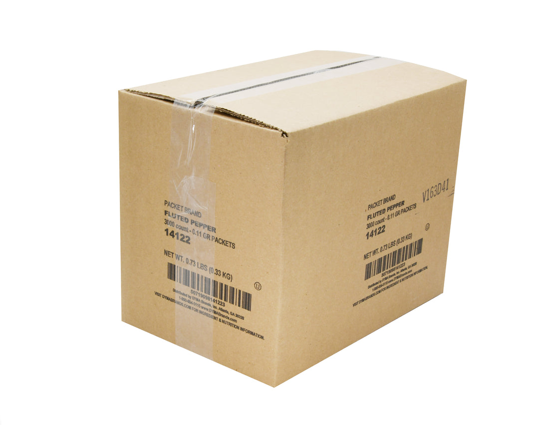 Packet Brand Fluted Pepper Packets-0.11 Gram-3000/Case