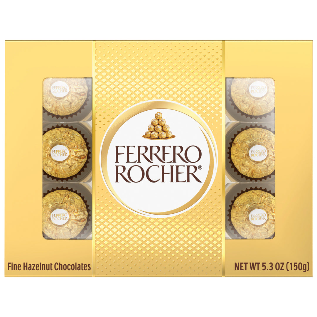 Rocher Ferrero Fine Hazelnut Chocolates-5.3 oz.-12/Case
