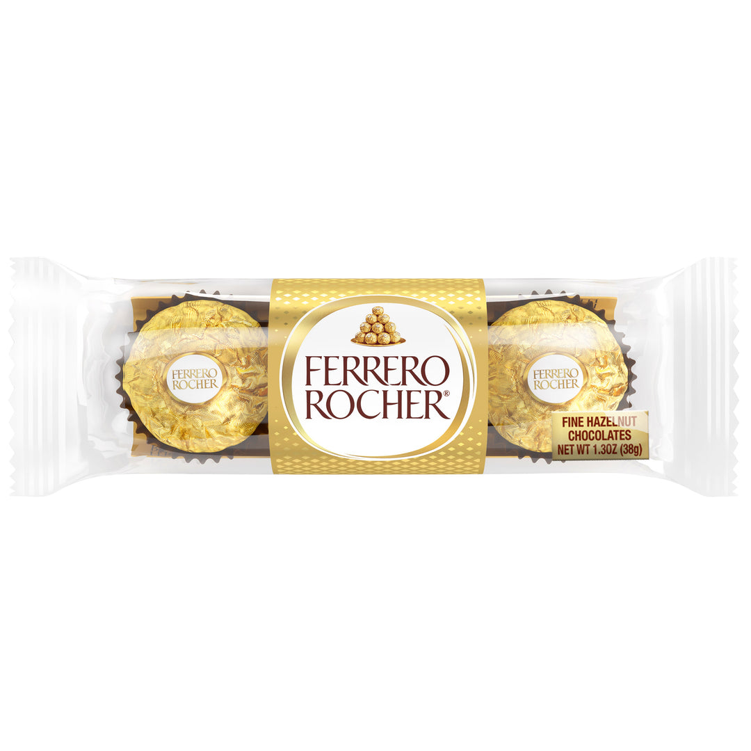 Rocher Ferrero Fine Hazelnut Chocolates-1.3 oz.-12/Box-12/Case