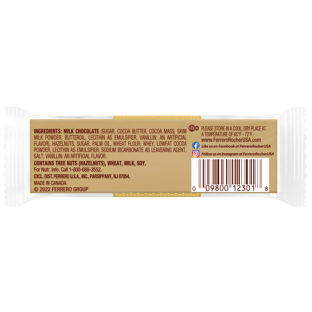 Rocher Ferrero Fine Hazelnut Chocolates-1.3 oz.-12/Box-12/Case