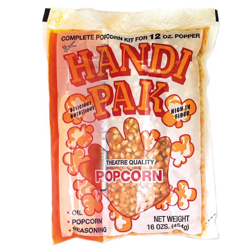Great Western Handi Pack Theatre Quality Popcorn Kit-24 Each-1/Case