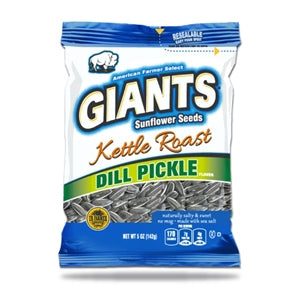 Giant Snack Giants Kettle Dill Pickle Seeds-5 oz.-12/Case