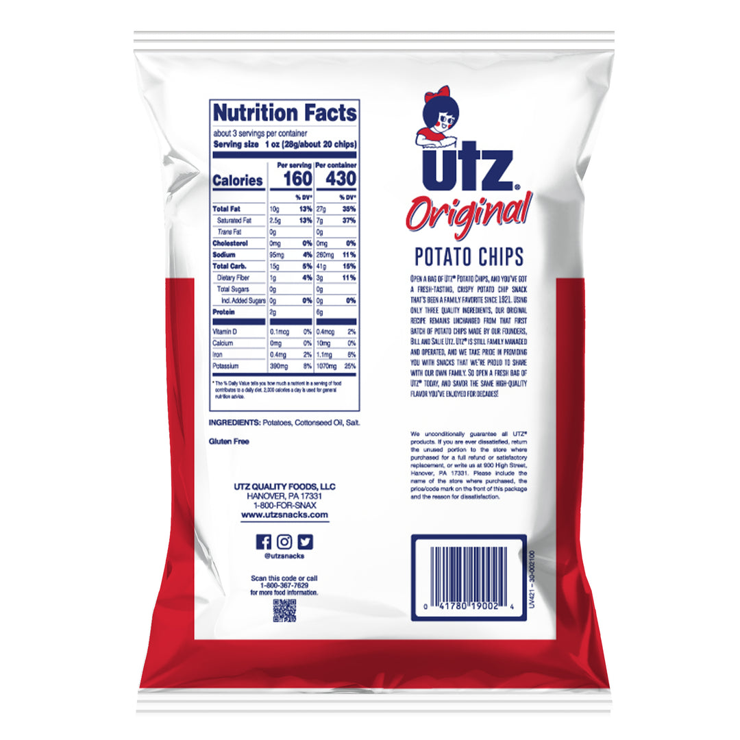Utz Regular Chip 14/2.75 Oz.