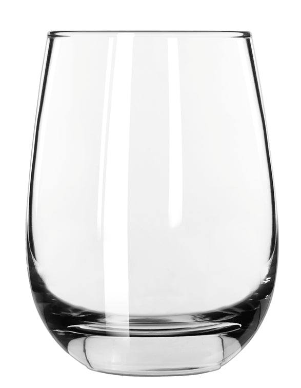 Libbey 15.25 oz. Stemless White Wine Glass-12 Each-1/Case