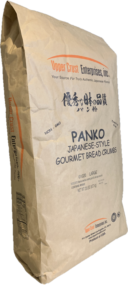 Upper Crust Enterprises Large Japanese Bread Crumbs-20 lb.-1/Case