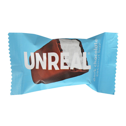 Unreal Brands Dark Chocolate Coconut Bars-0.53 oz.-40/Box-6/Case