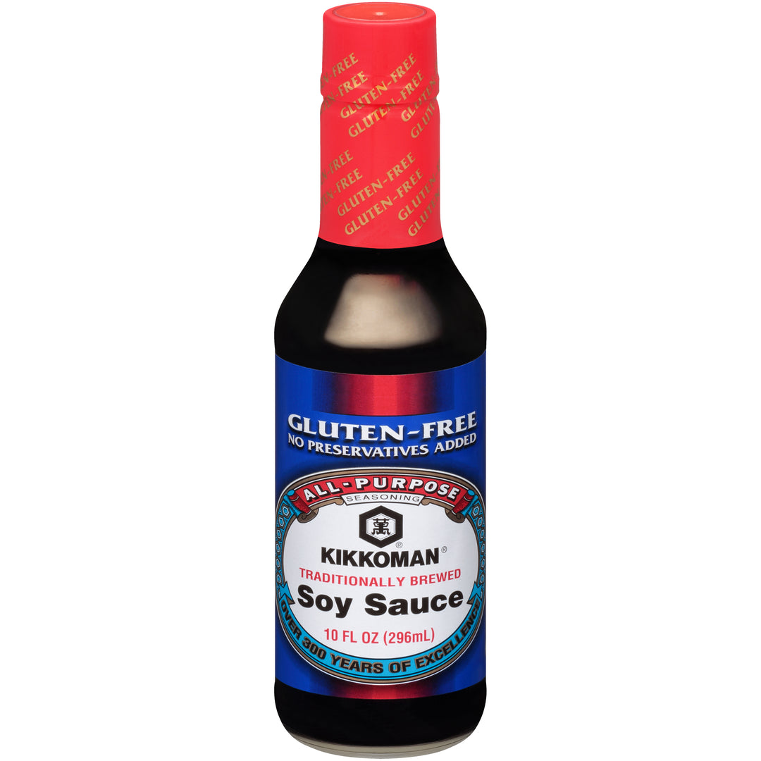 Kikkoman Gluten-Free Soy Sauce-10 fl oz.s-6/Case