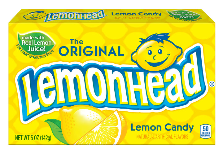 Lemonhead Hard Candy Theater Box-5 oz.-12/Case