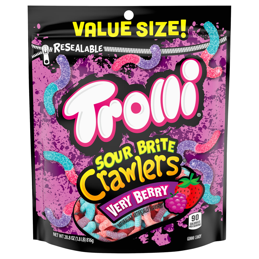 Trolli Very Berry Gummy Candy-28.8 oz.-6/Case