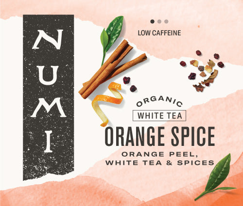 Numi Organic Tea Orange Spice White Tea-0.9 lb.-1/Case