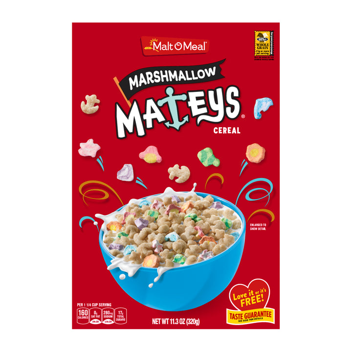 Malt O Meal Marshmallow Mateys Cereal-11.3 oz.-16/Case