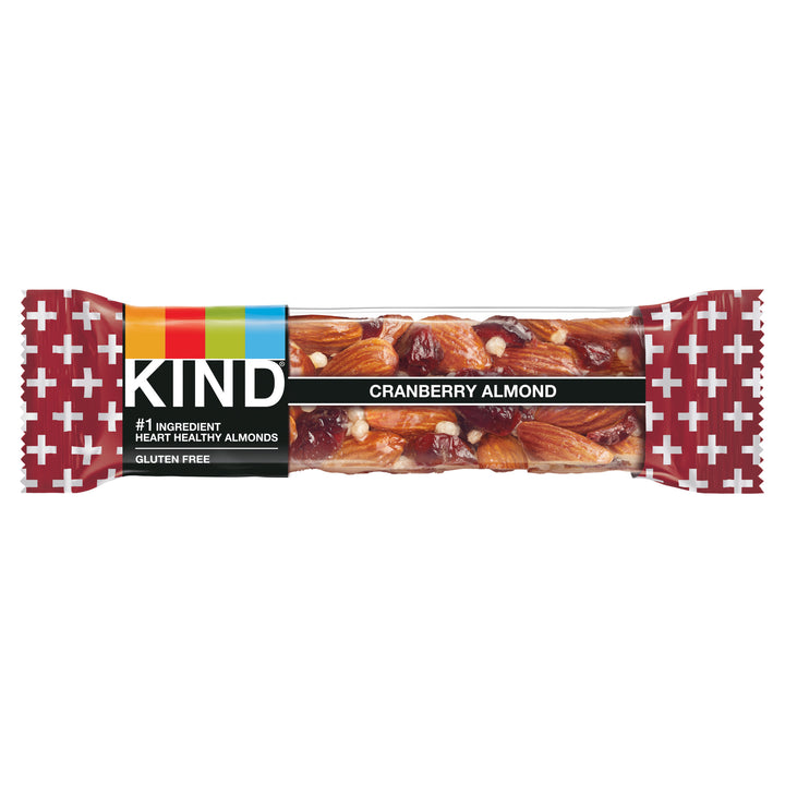 Kind Healthy Snacks Healthy Snacks Cranberry Almond Cereal Bars-1.4 oz.-12/Box-6/Case