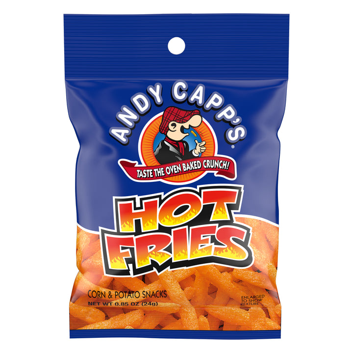 Andy Capp Andy Capp Hot Fries Unpriced-0.85 oz.-72/Case