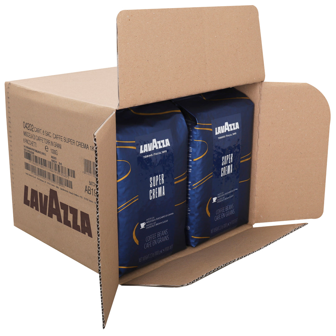Lavazza 6 Bags Super Crema-1 Each-6/Case