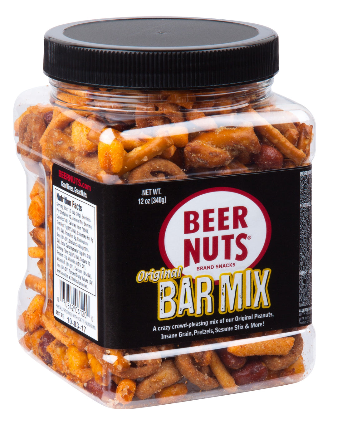 Beer Nuts Original Bar Mix-12 oz.-6/Case