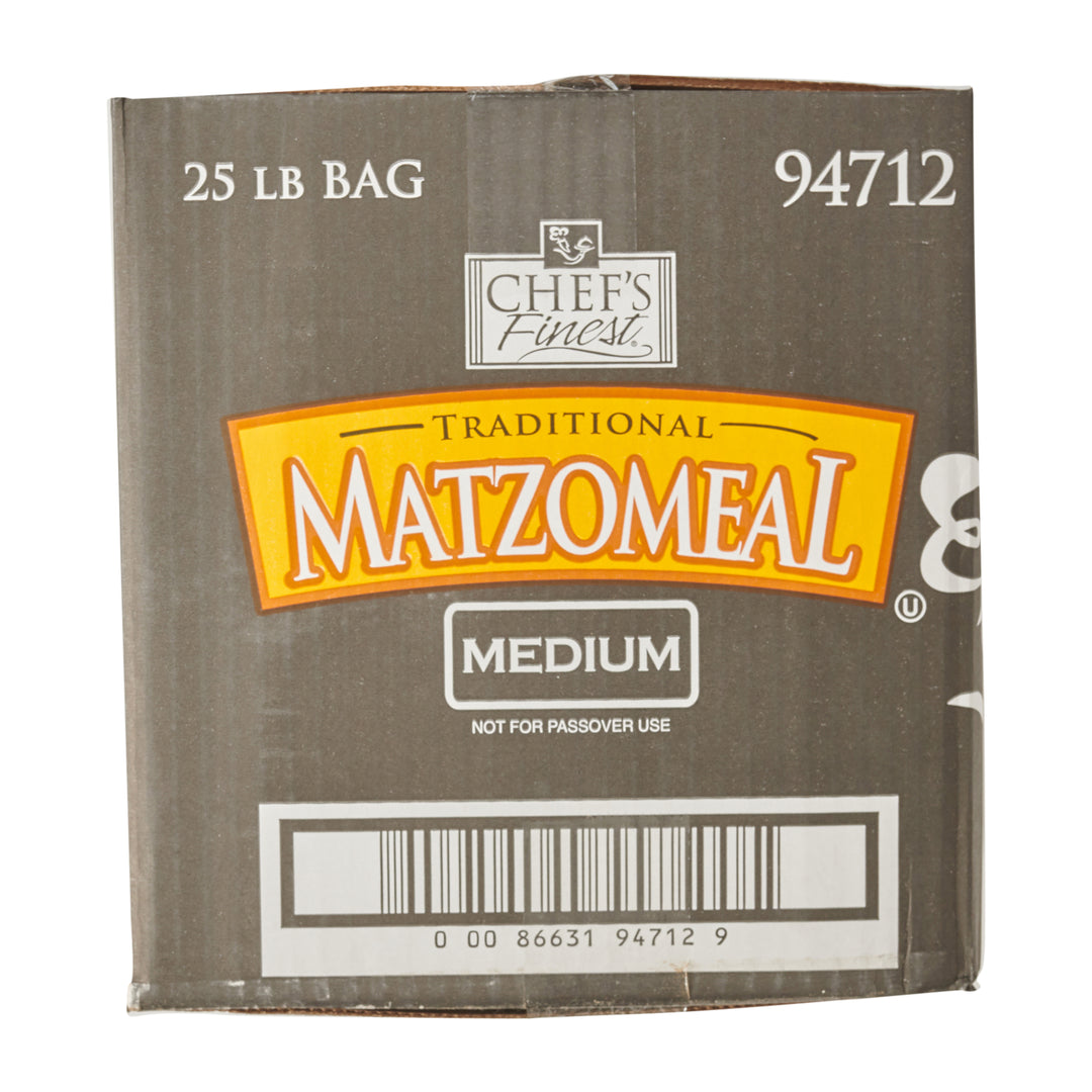 Chef's Finest Medium Matzoh Meal-25 lb.-1/Case