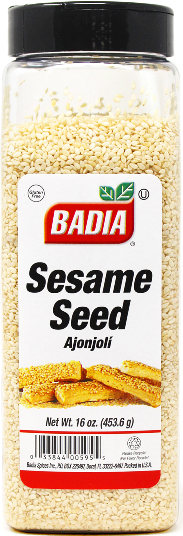 Badia Sesame Seed Hulled-16 oz.-6/Case