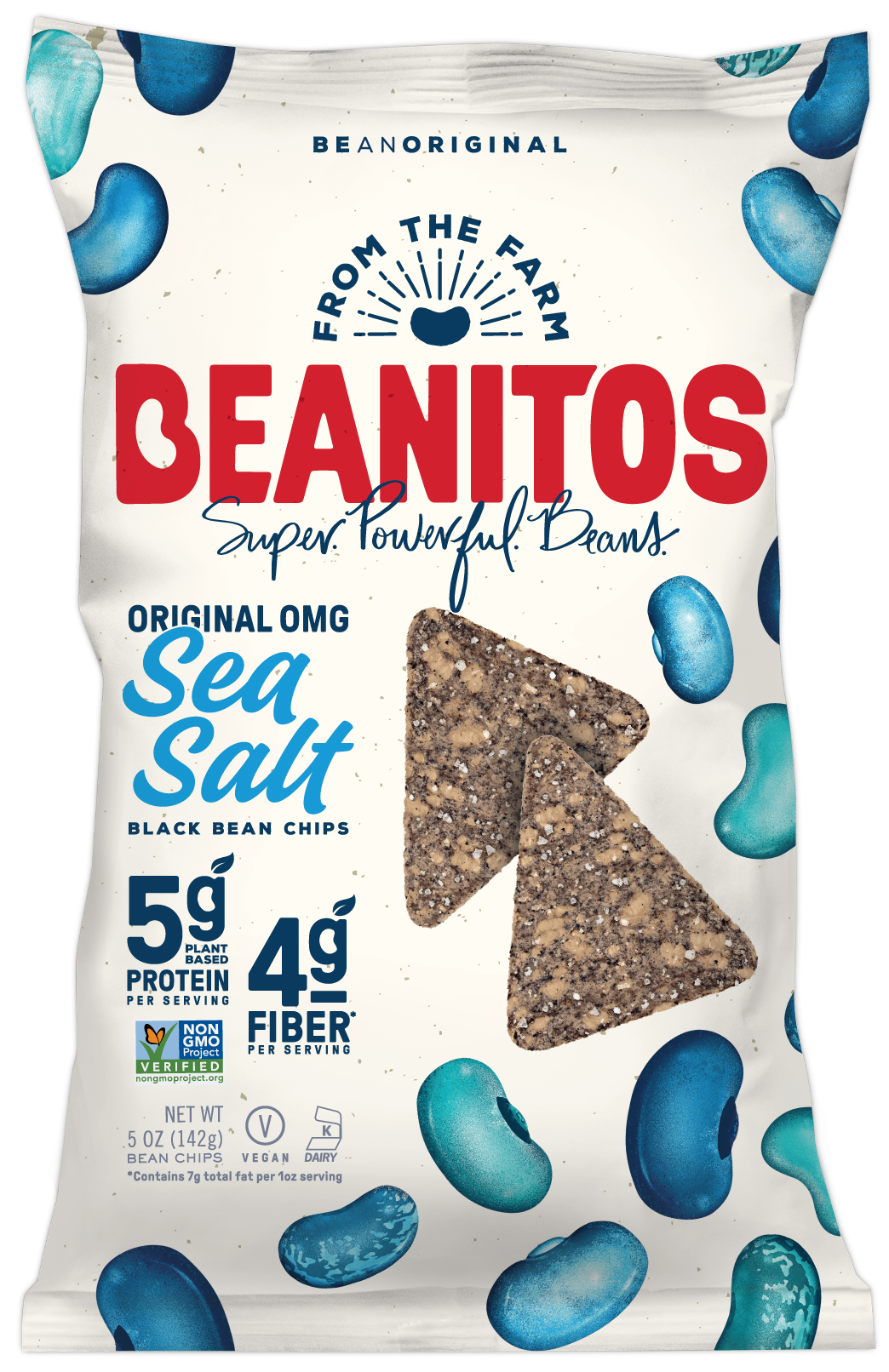 Beanitos Original Black Bean With Sea Salt-1 Each-6/Case