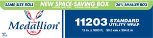 Handi-Foil Medallion 12 Inch X 1000 Feet Standard Roll-1 Each-1/Case