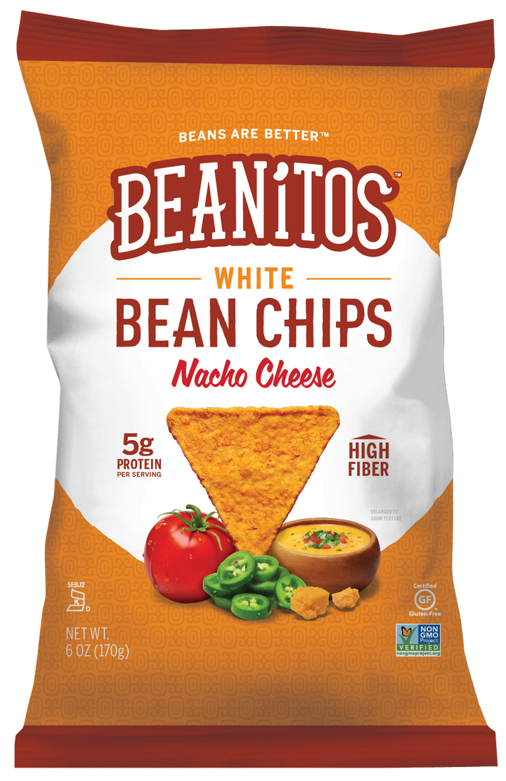 Beanitos Nacho Cheese White Bean-1 Each-6/Case