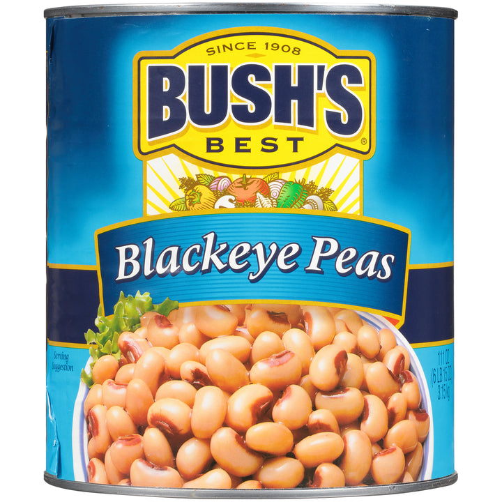 Bush's Best Dry Brine Blackeye Peas-111 oz.-6/Case