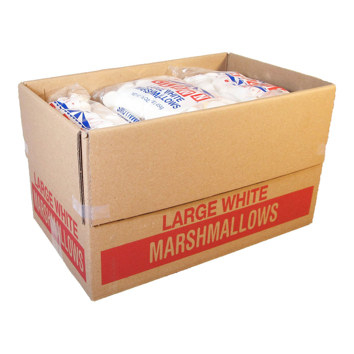 Clown Global Brands Large No Artificial Flavors White Marshmallows Bulk-1 lb.-12/Case