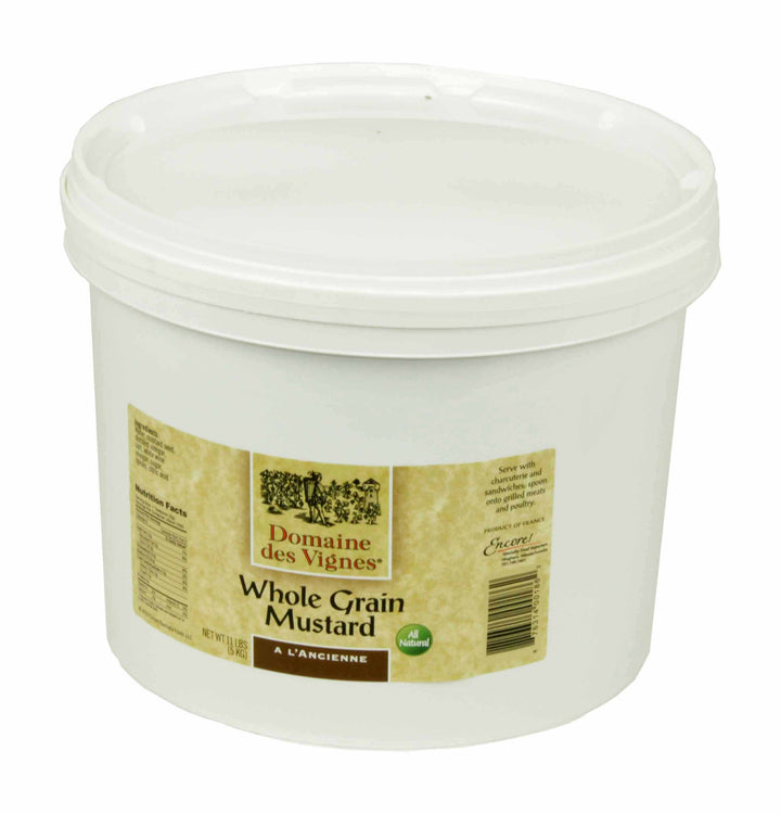 Savor Imports Whole Grain Mustard Bulk-11 lb.-2/Case