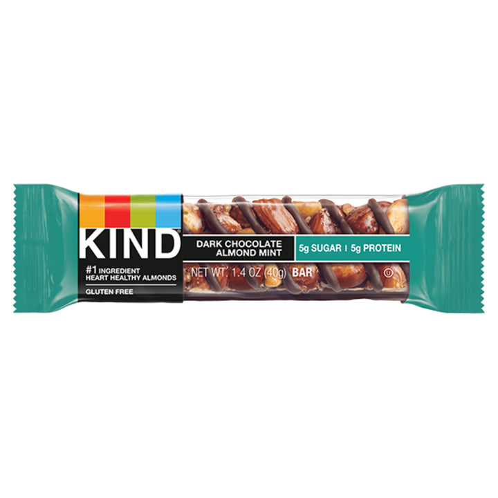 Kind Snacks Dark Chocolate Almond Mint Bar-1.4 oz.-12/Box-6/Case