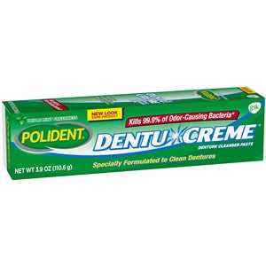 Polident Cleanser Denture Creme Cleanser Paste-3.9 oz.-12/Case