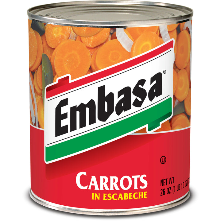 Embasa Carrot In Escabeche-26 oz.-12/Case
