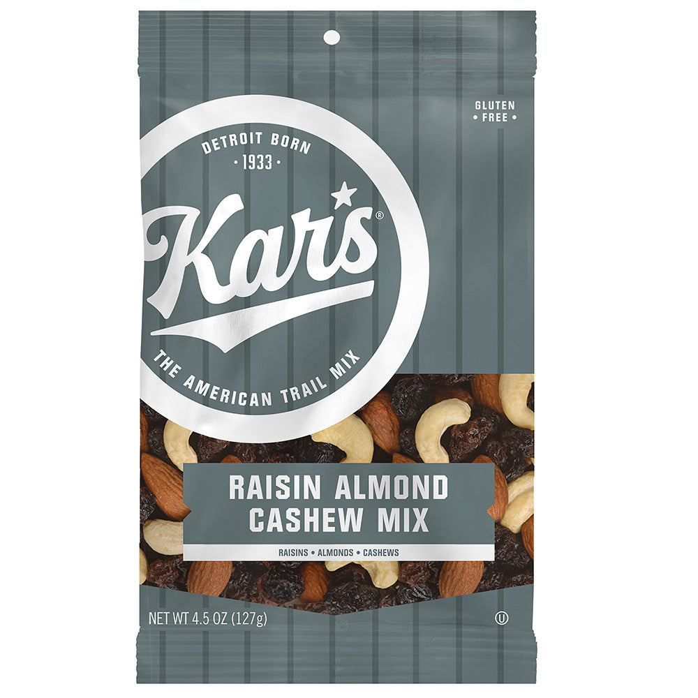 Second Nature Rasin Almond Cashew 4.5 Oz-4.5 oz.-12/Case