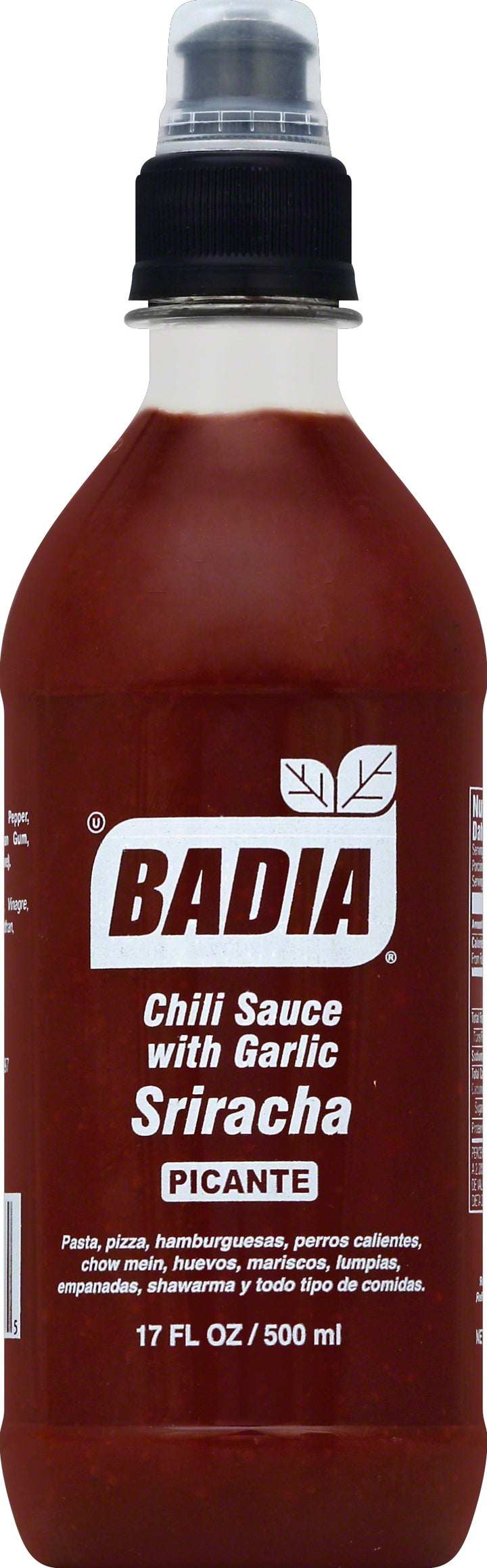 Badia Sriracha Hot Sauce Bottle-17 fl oz.-6/Case