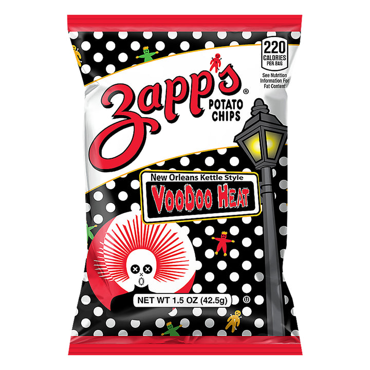Zapp's Potato Chips Voodoo Heat Chips-1.5 oz.-60/Case