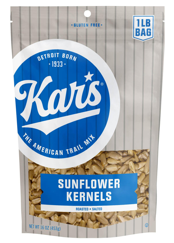Kar's Nuts Sunflower Kernels-1 lb.-6/Case